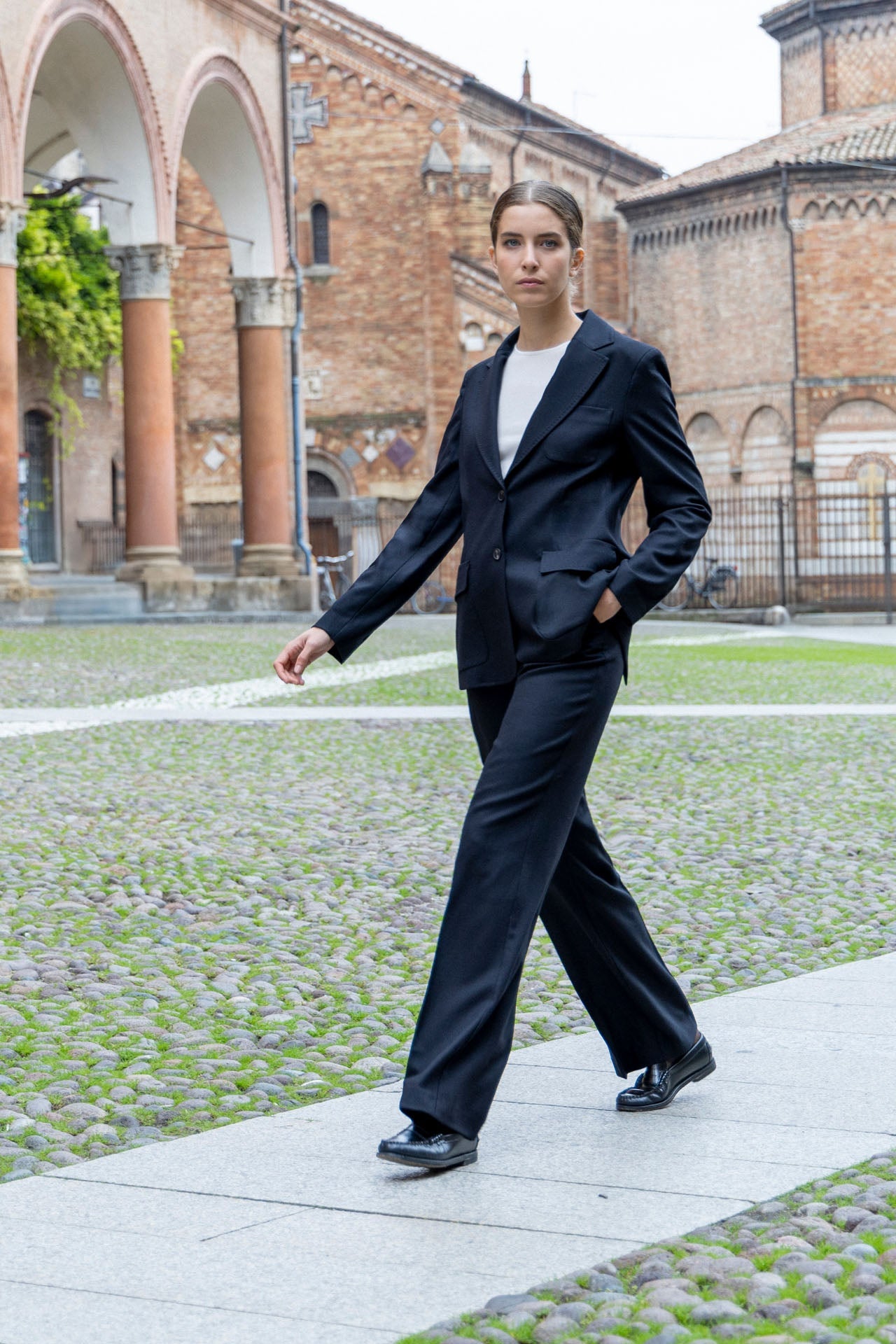 Classic slim pants - Black