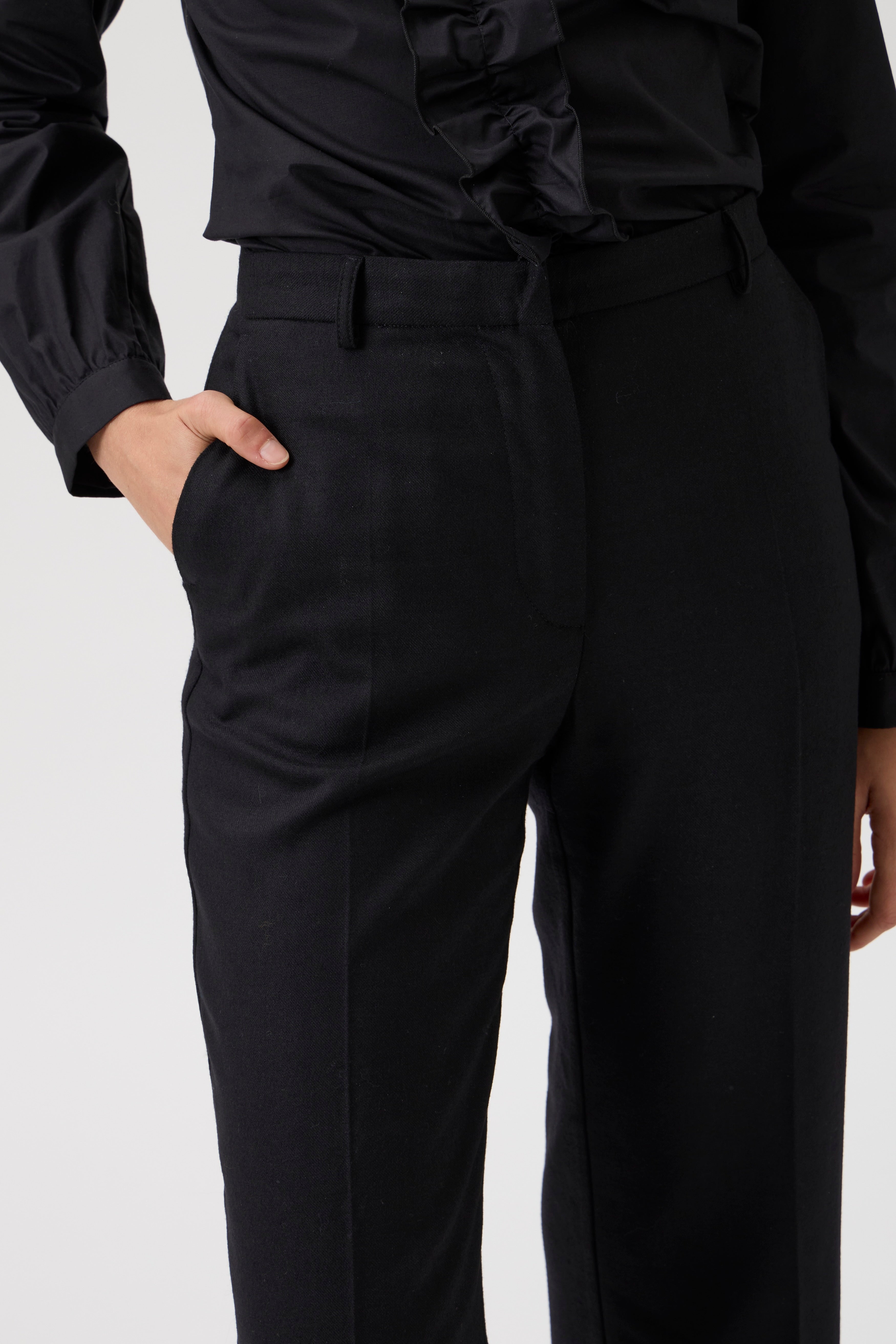 Classic flared pants - Black