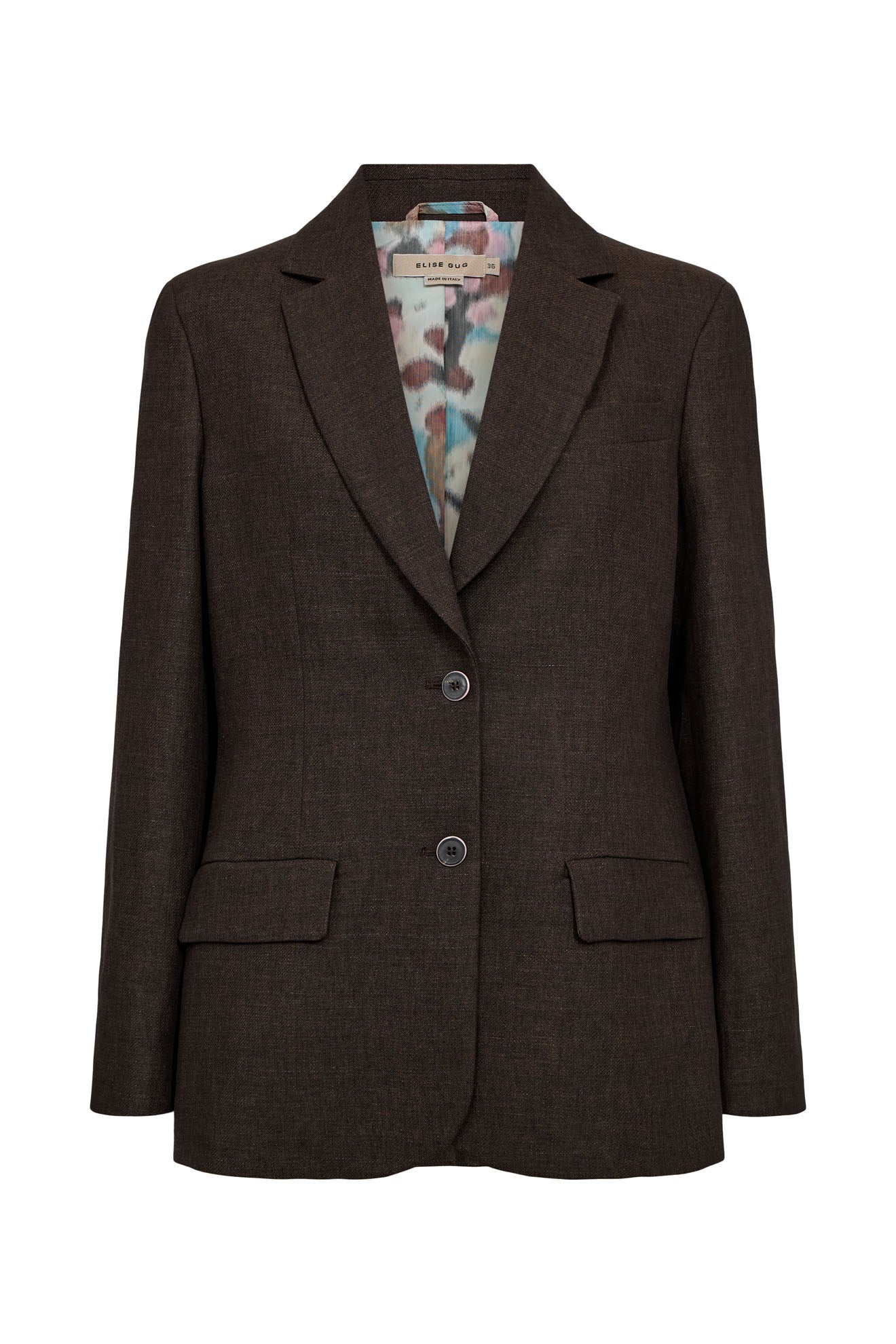 Timeless Tailored Blazer - Brown