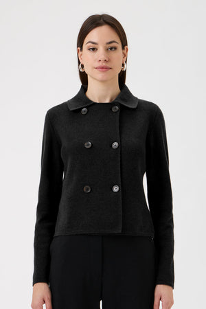 Knitted Jacket - 7080 Black