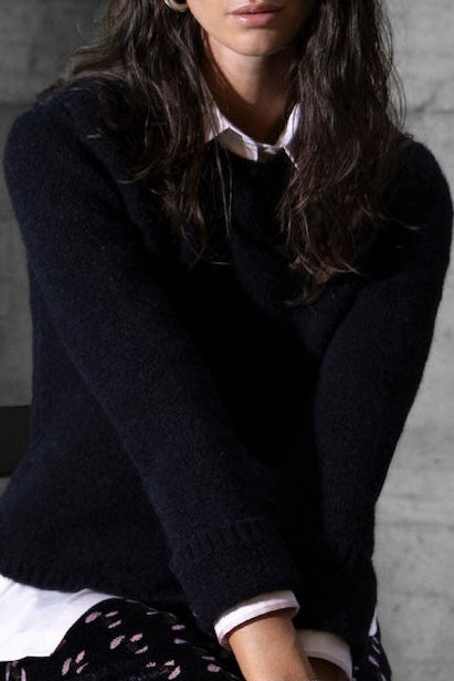 Sweater, Long Sleeves - Matis - 7067P Black