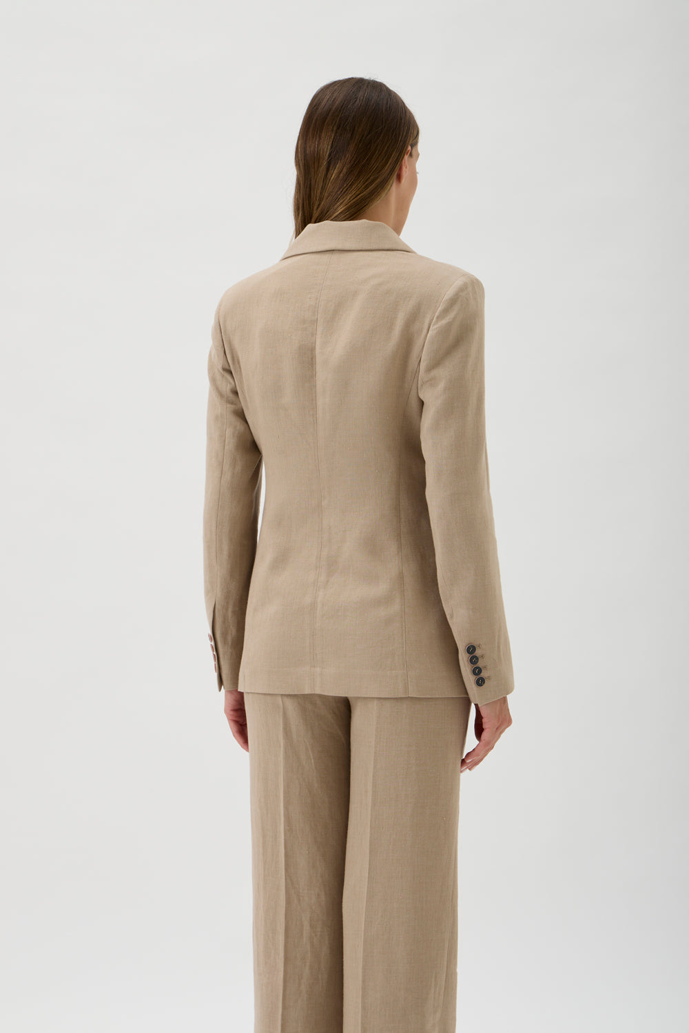 Classic Linen Blazer – 5004 Minorca 5034 CAMMELLO