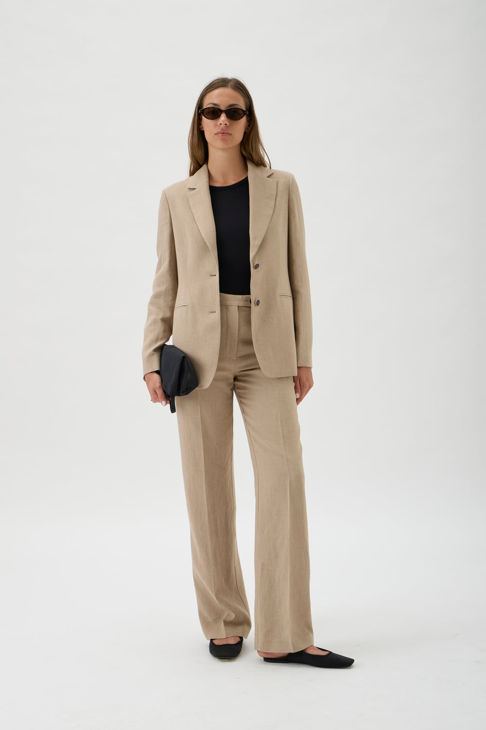 Wide Leg Trousers – Minorca 473B Cammello
