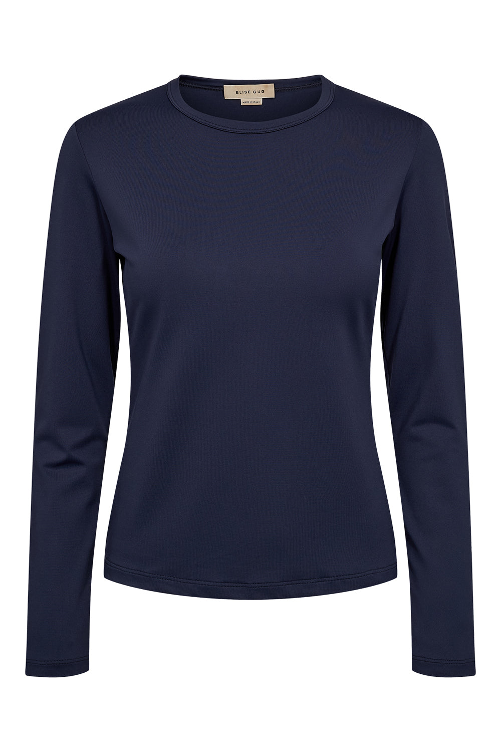 Long-Sleeve Fitted T-Shirt - Nair 1002ML Blue Crew