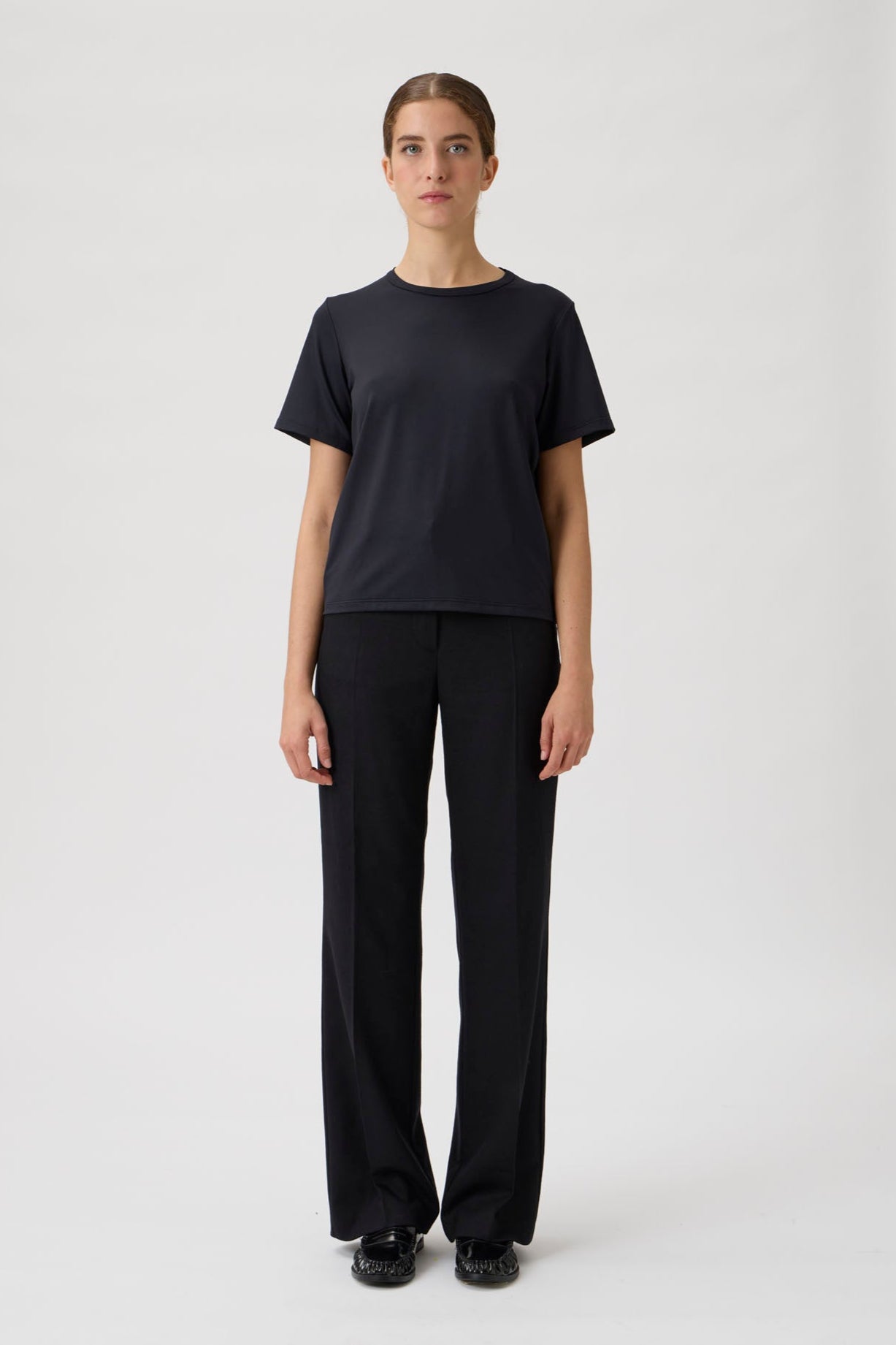 Loose Fitted Classic T-shirt - Black