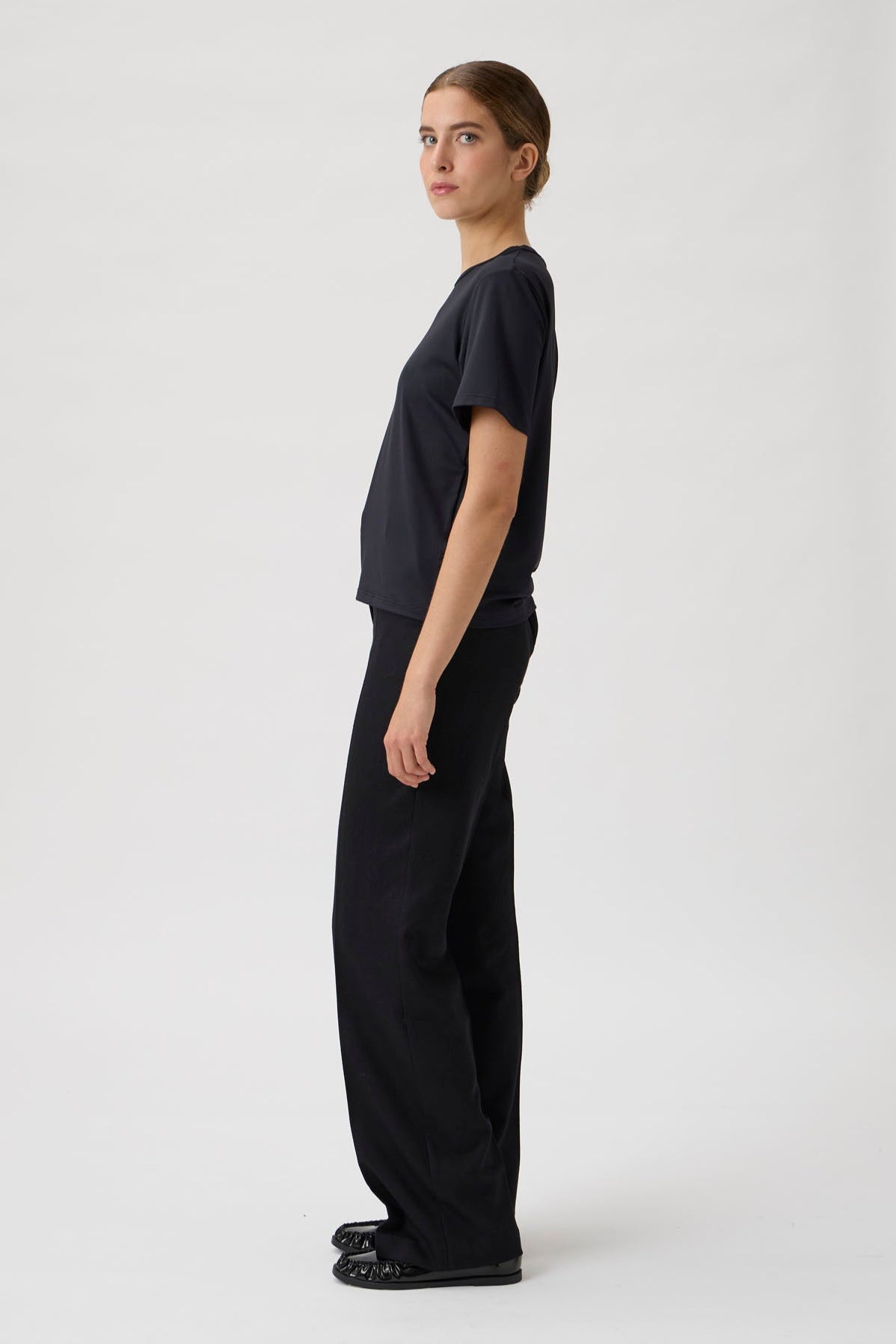 Loose Fitted Classic T-shirt - Black