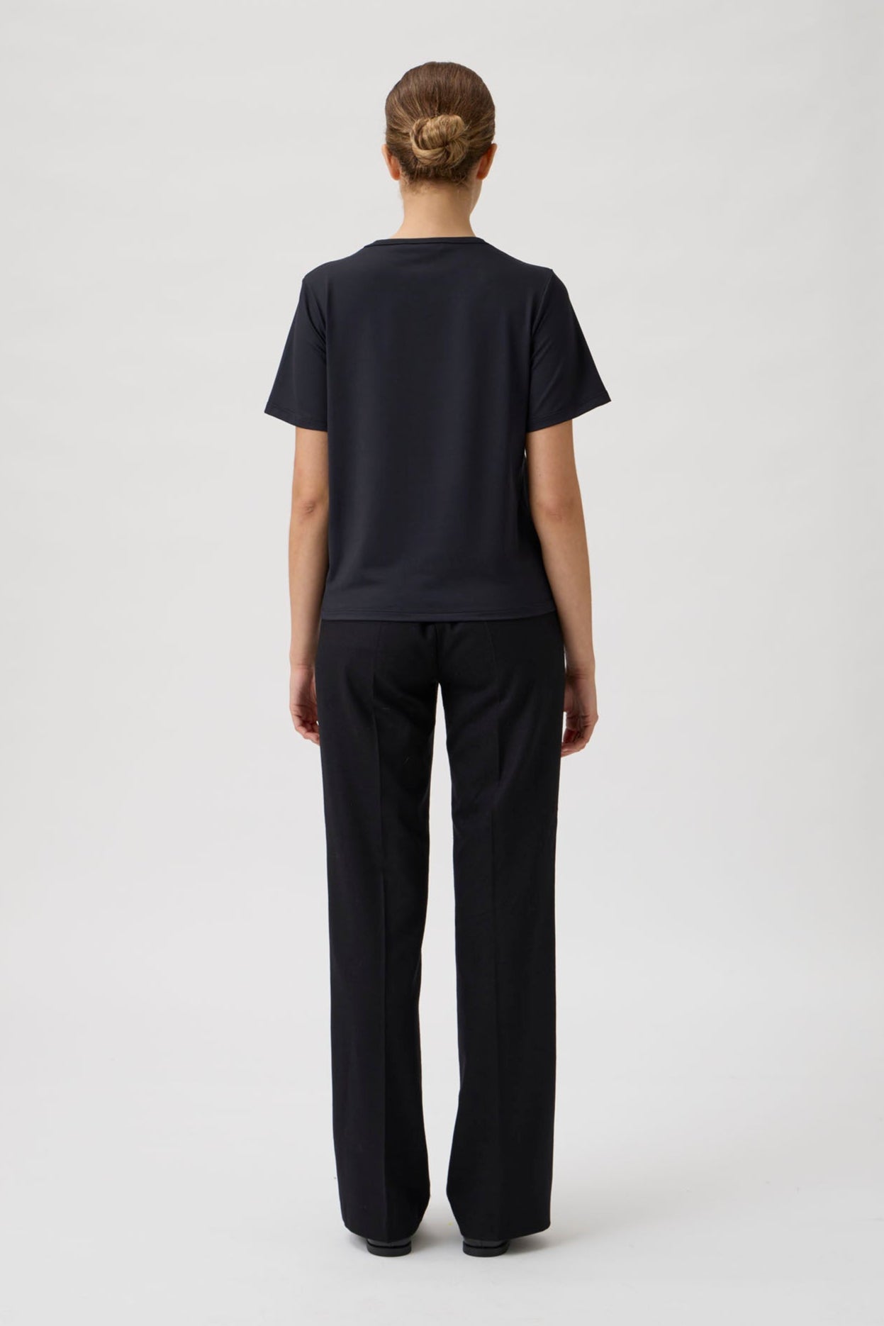 Loose Fitted Classic T-shirt - Black