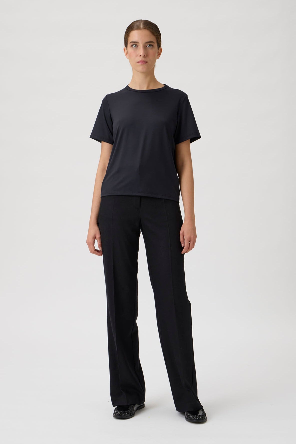 Loose Fitted Classic T-shirt - Black