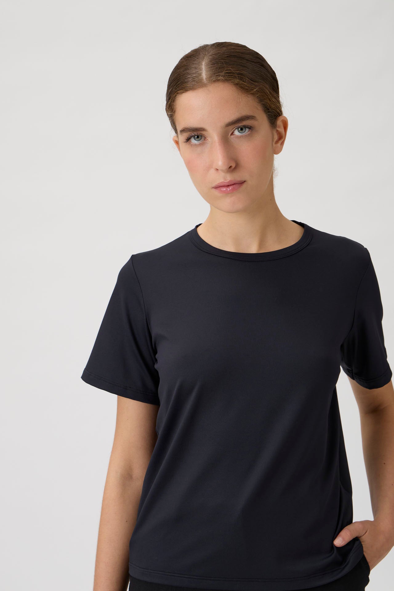 Loose fit blouse - Black