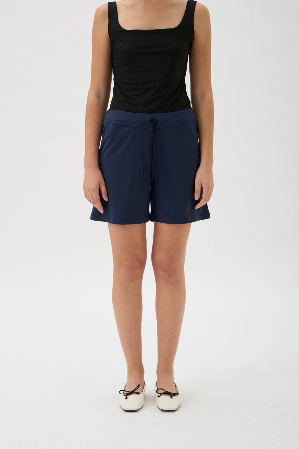Drawstring Shorts - 458S Nair Blue Crew