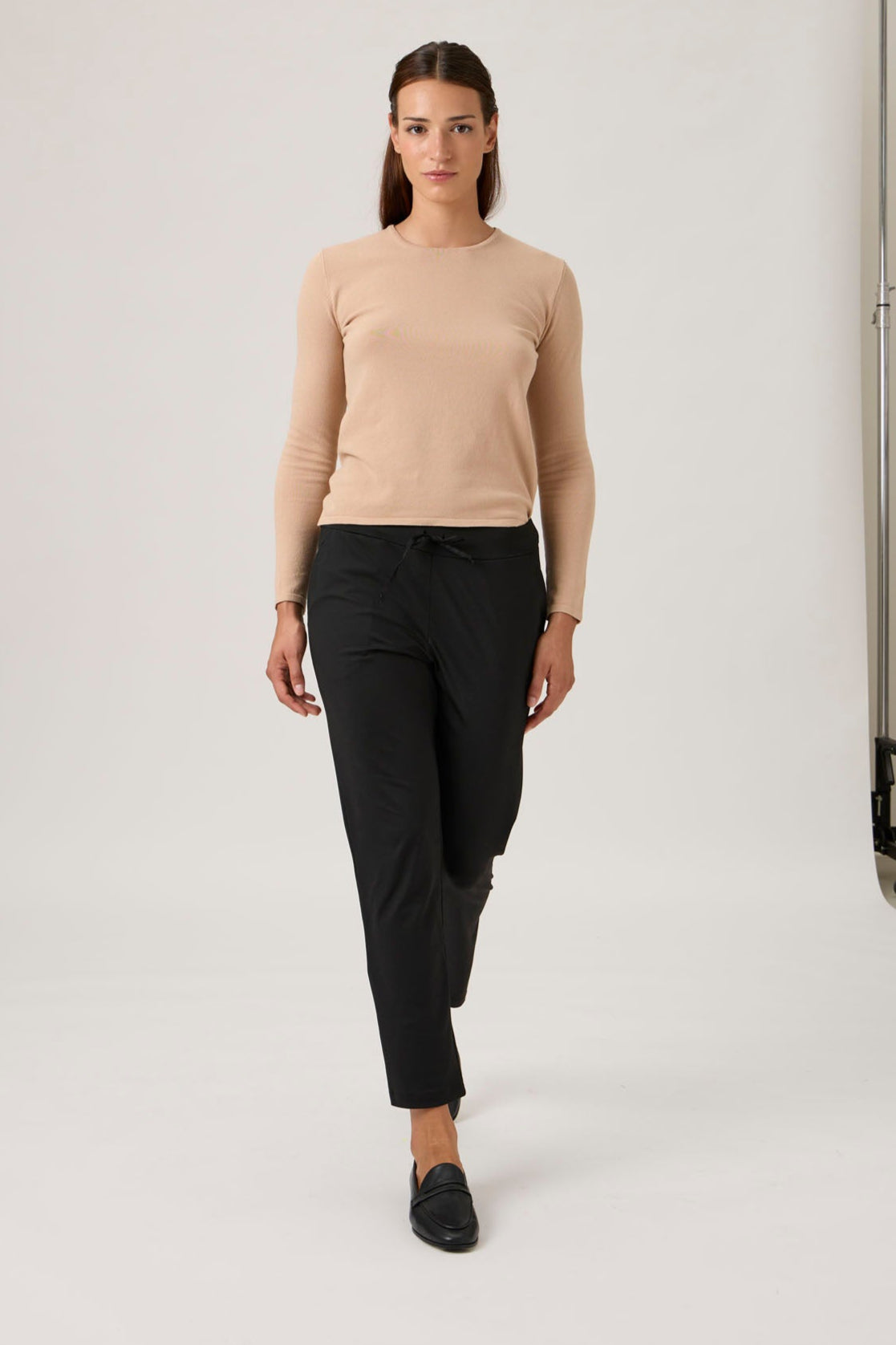 Drawstring Pants 4015 Nair - Black