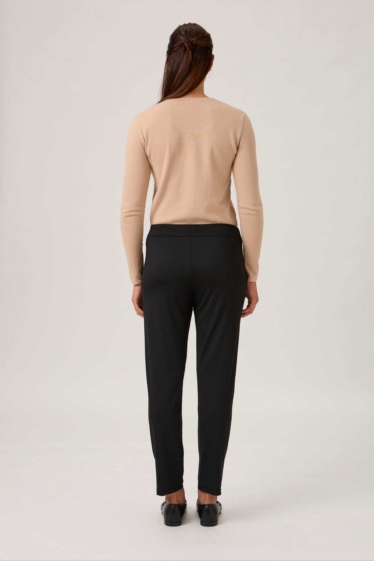 Drawstring Pants 4015 Nair - Black