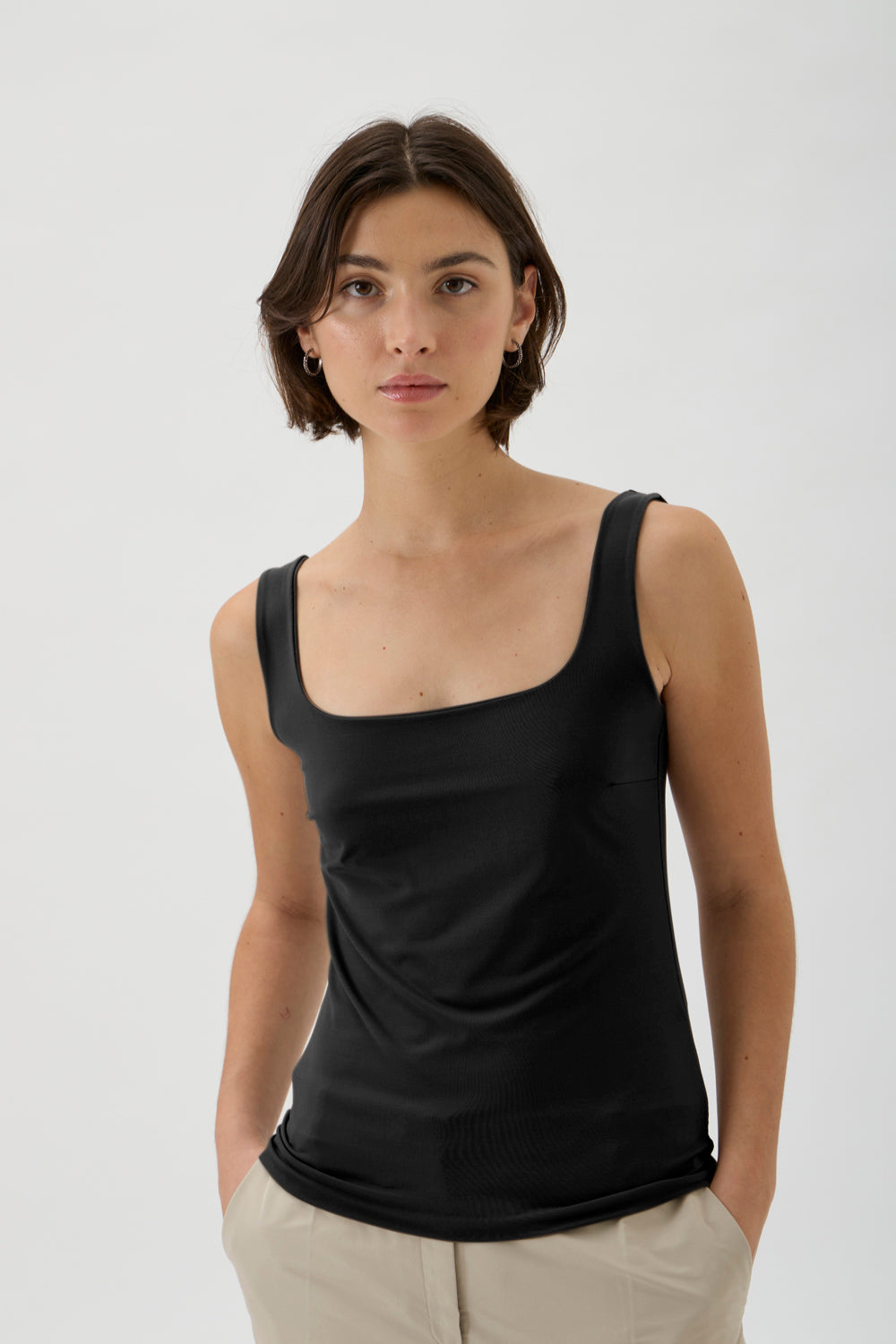 Classic Tank top - Nilo 149 Black