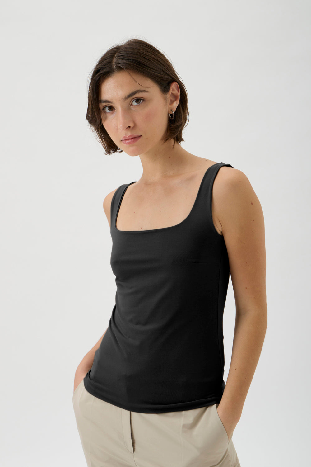 Classic Tank top - Nilo 149 Black
