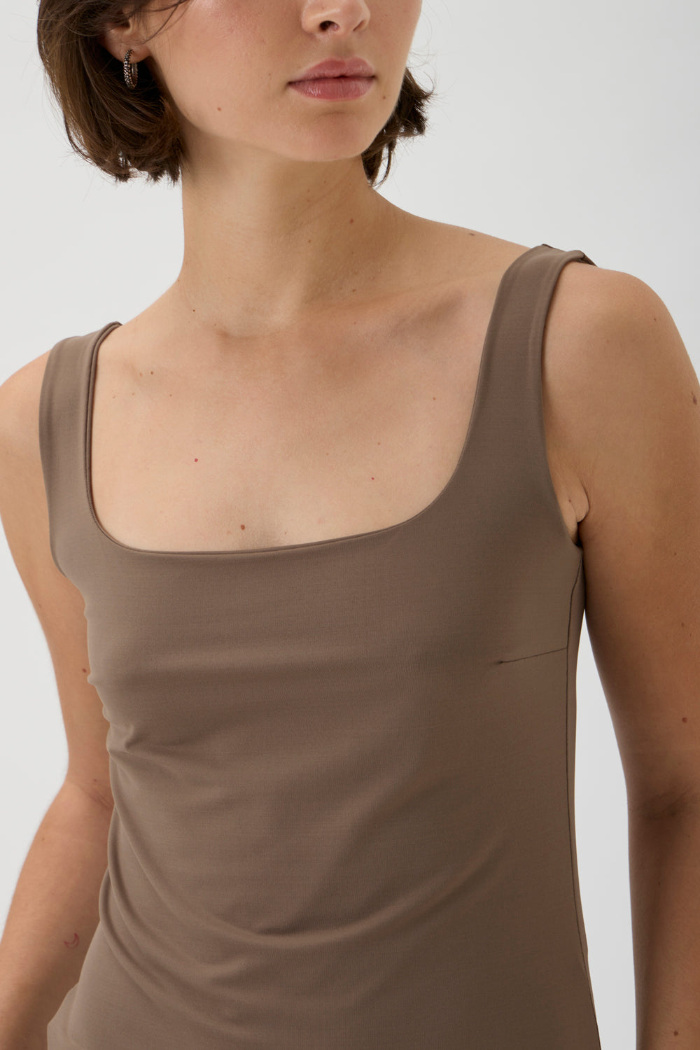 Classic Tank top - Nilo 149 Nocciola