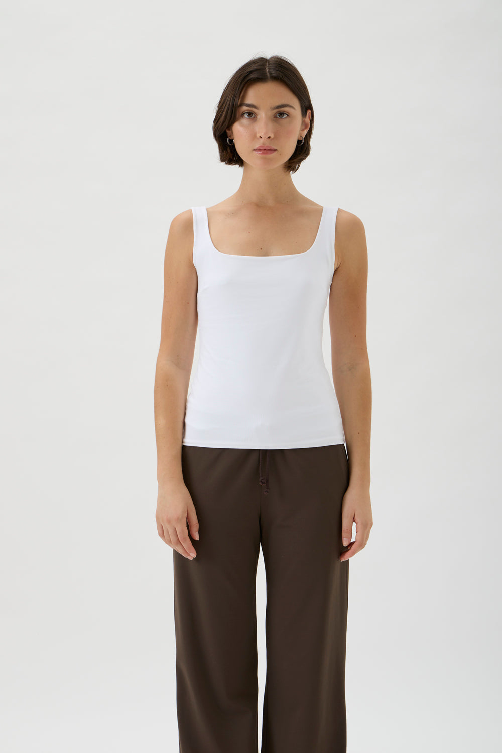 Classic Tank top - Nilo 149 WHITE