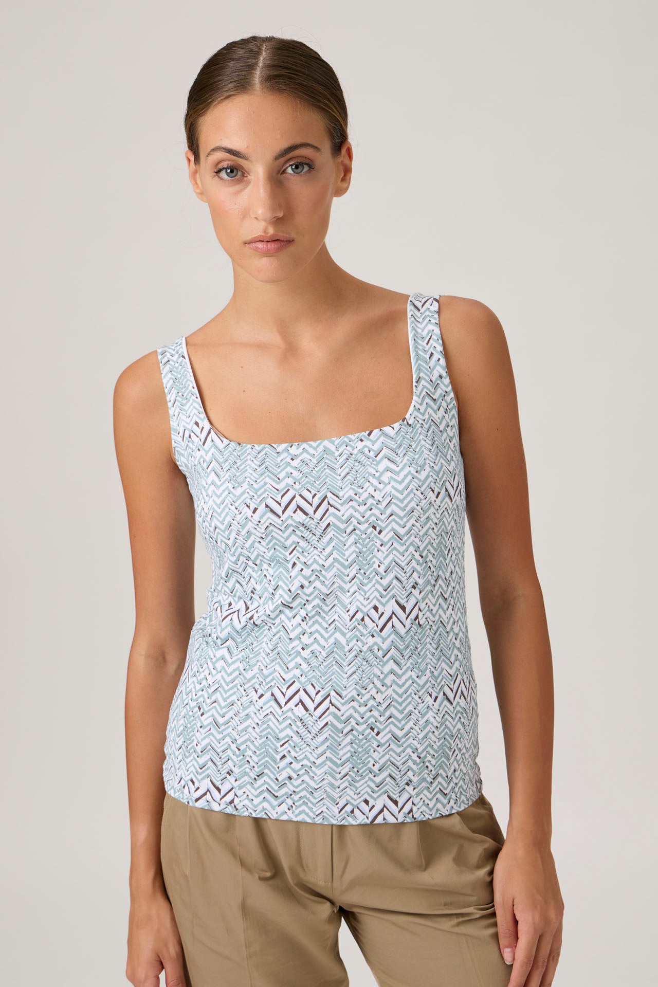 Classic Tank Top - Print Verde