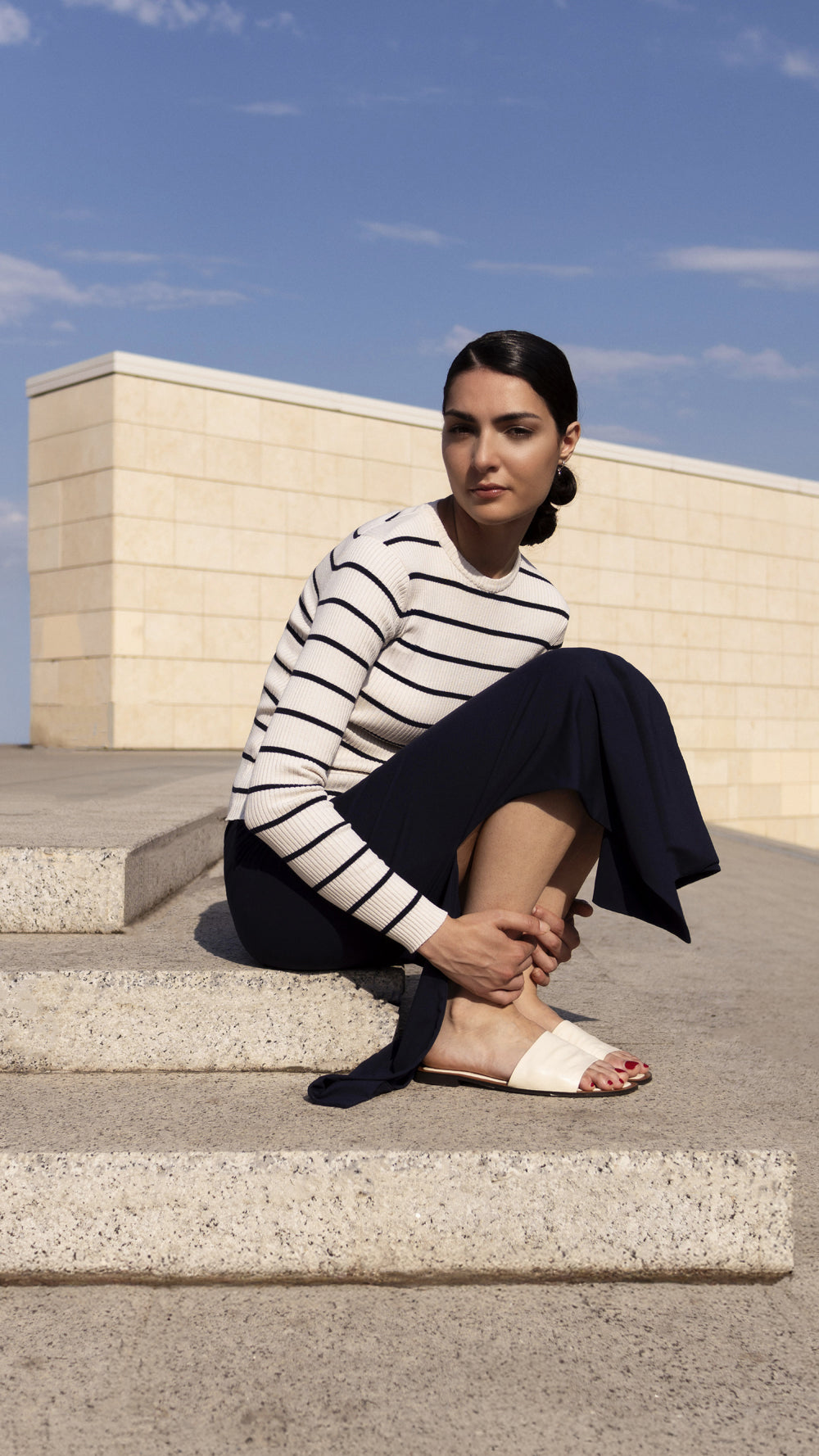 Wide Skirt – Nilo 3355 BLACK