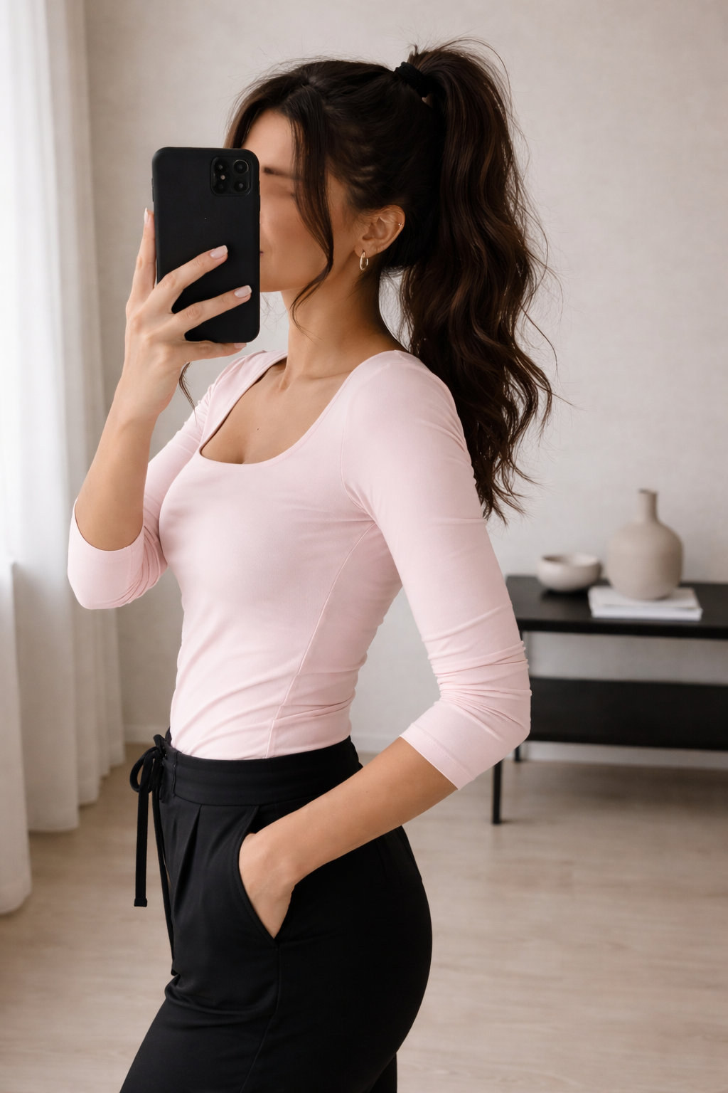 Top 3/4 Sleeves – Nilo 1194 Cipria