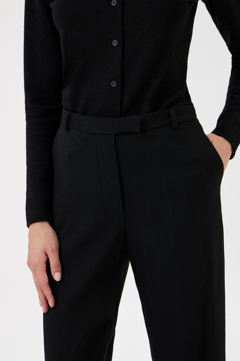 Pants Wide legs - 473-B Black