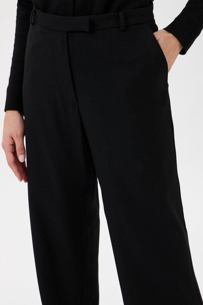Pants Wide legs - 473-B Black