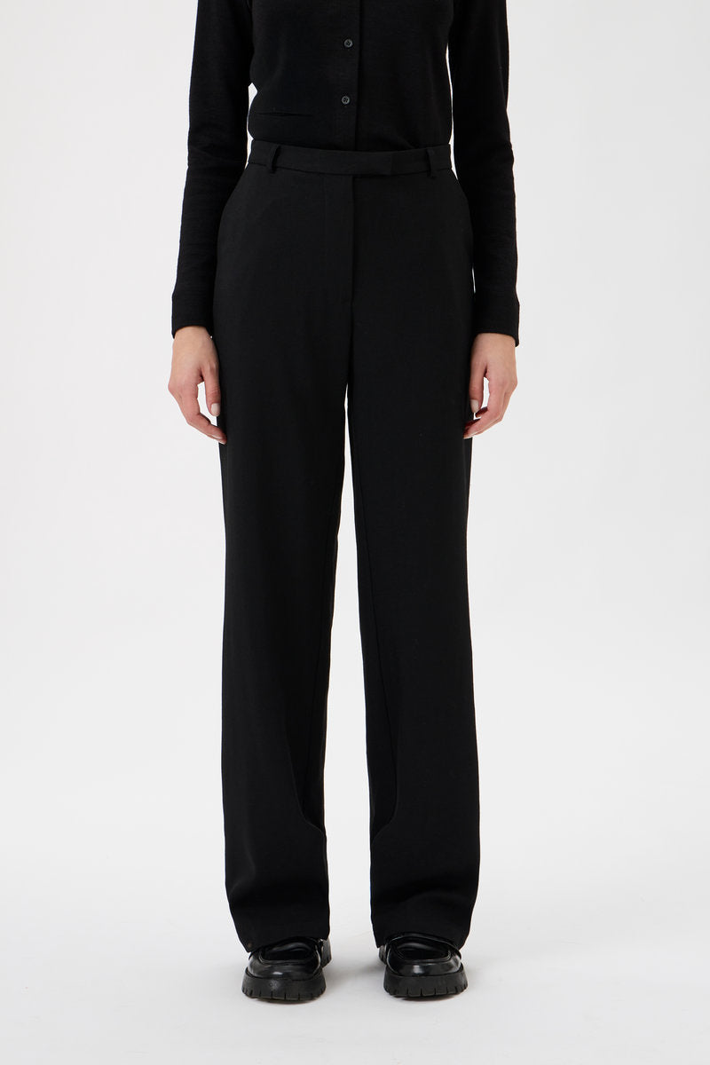Pants Wide legs - 473-B Black