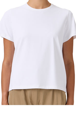 Loose Fitted Classic T-shirt - 1166 White