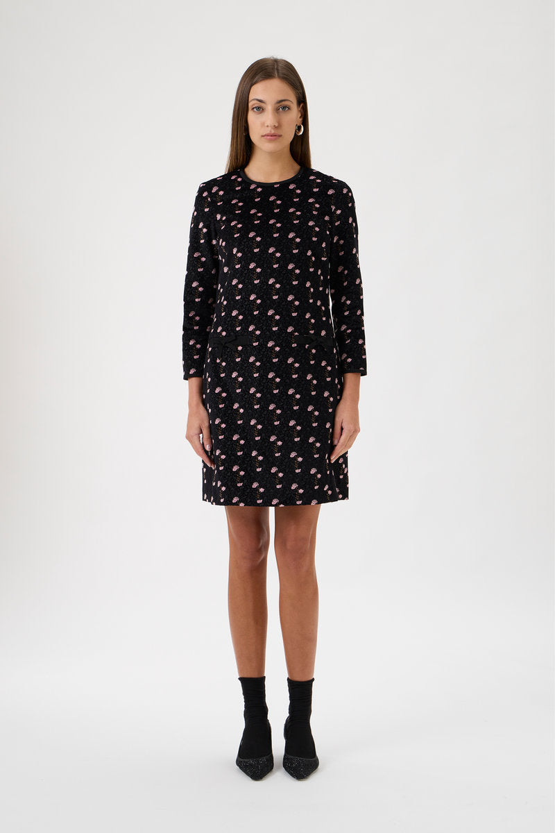 Dress A-line Short - Fiori