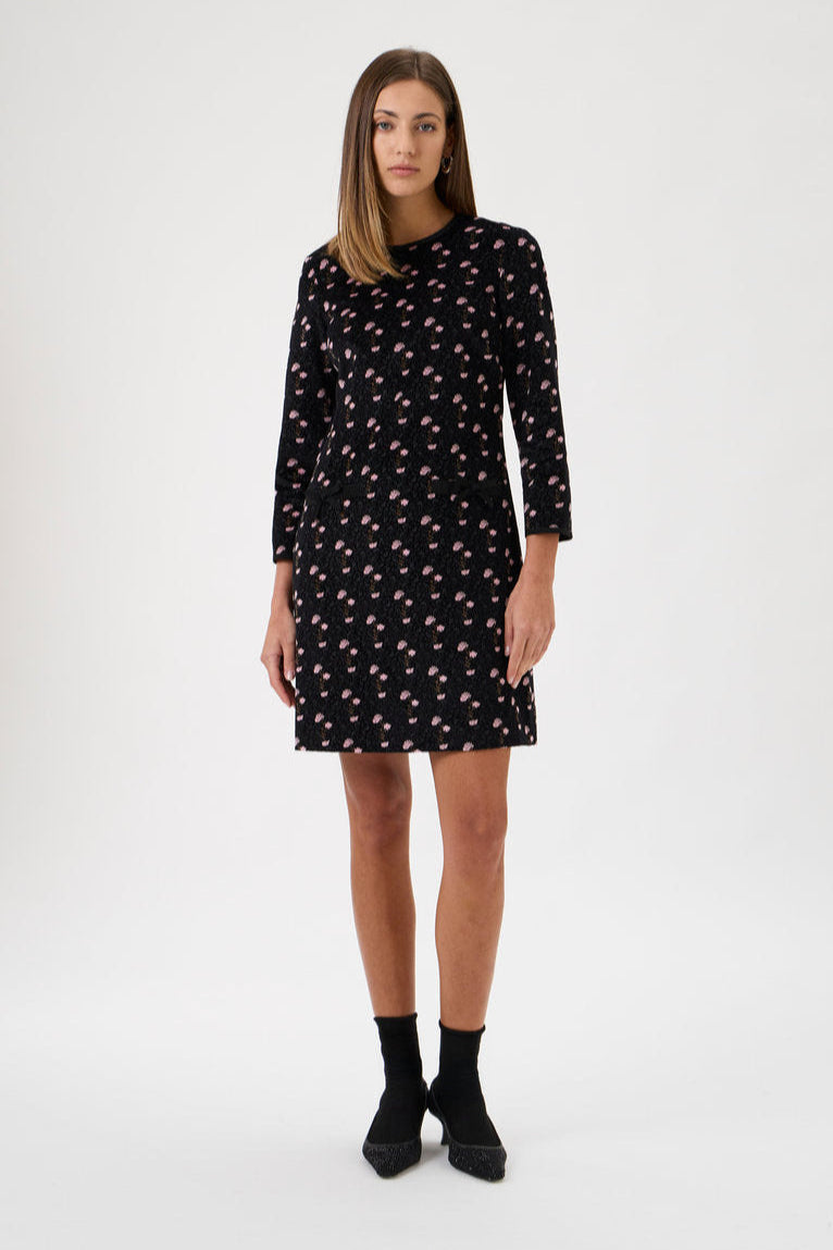 Dress A-line Short - 9501 Fiori