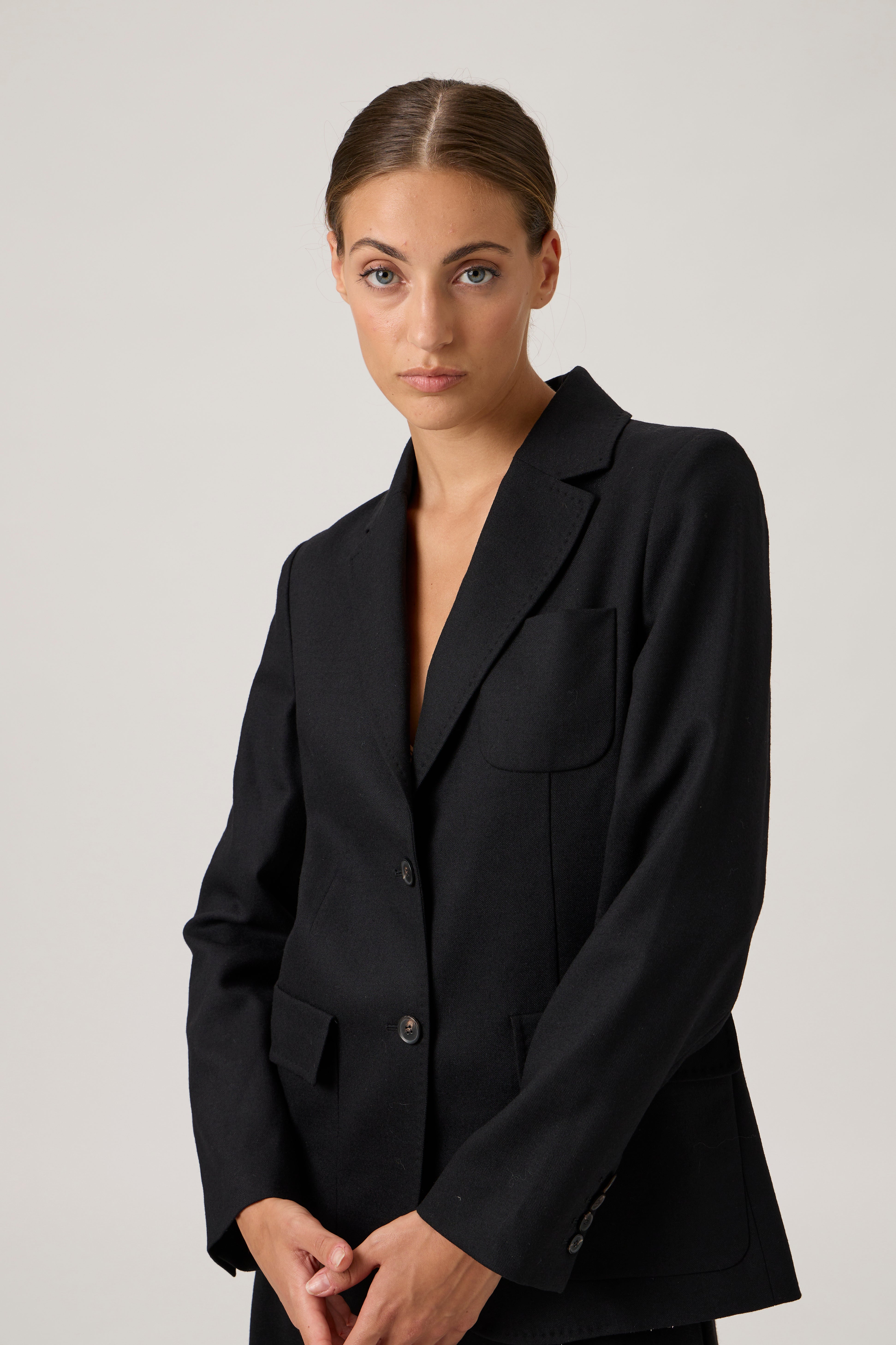 Classic Jacket - Flanella Black